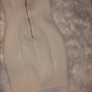 IVORY HALTER DRESS WORN ONCE